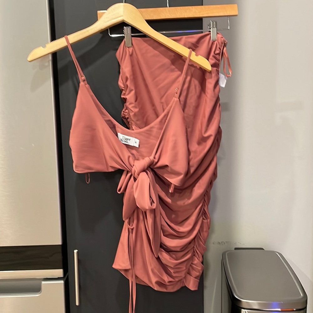 Tiger mist top skirt set